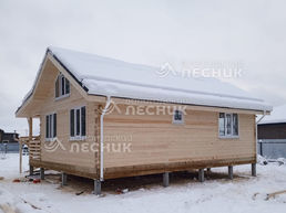 Дом 9х7.5 из бруса под ключ в д. Савино