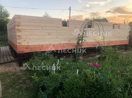 Дом 8х6 из бруса под ключ в Манилово