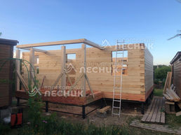 Дом 8х6 из бруса под ключ в Манилово