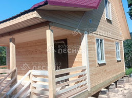 Дом 8х6 из бруса под ключ в СНТ Восход-1