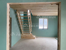 Дом 12.5х9  по каркасной технологии в Оредеж-парк