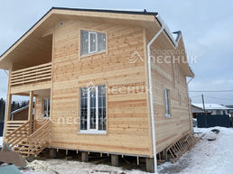 Дом 12.5х9  по каркасной технологии в Оредеж-парк