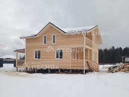 Дом 12.5х9  по каркасной технологии в Оредеж-парк
