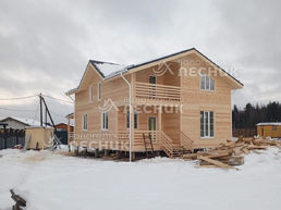 Дом 12.5х9  по каркасной технологии в Оредеж-парк