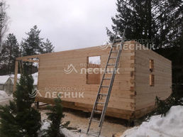 Дом 9х6 из бруса под ключ в СНТ Лотос