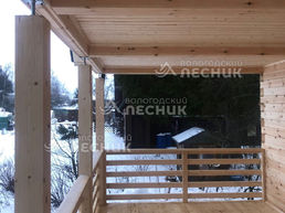 Дом 9х6 из бруса под ключ в СНТ Лотос