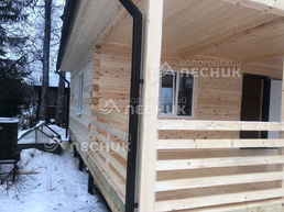 Дом 9х6 из бруса под ключ в СНТ Лотос