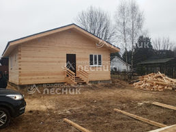 Дом 9х9 из бруса под усадку в д. Слобода