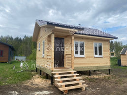 Баня 4х6 из бруса в СНТ Новая Проба