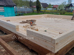 Дом 6х6 из бруса под ключ в с/т Дубрава-4