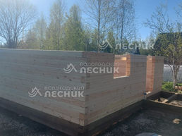 Дом 6х6 из бруса под ключ в с/т Дубрава-4