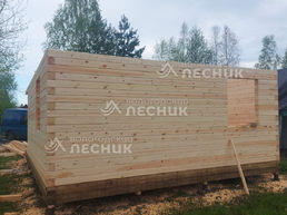 Дом 6х6 из бруса под ключ в с/т Дубрава-4