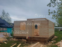 Дом 6х6 из бруса под ключ в с/т Дубрава-4