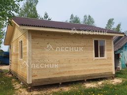 Дом 6х6 из бруса под ключ в с/т Дубрава-4
