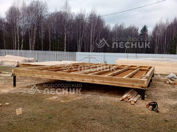 Дом 8.5х8 из бруса под ключ в д. Громошиха
