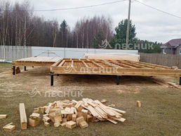 Дом 8.5х8 из бруса под ключ в д. Громошиха