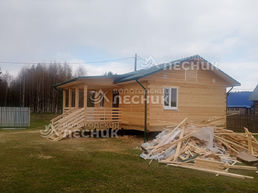 Дом 8.5х8 из бруса под ключ в д. Громошиха
