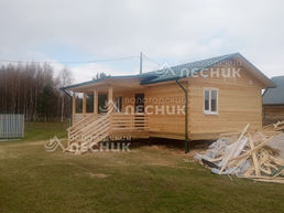 Дом 8.5х8 из бруса под ключ в д. Громошиха