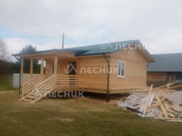 Дом 8.5х8 из бруса под ключ в д. Громошиха