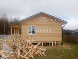 Дом 8.5х8 из бруса под ключ в д. Громошиха