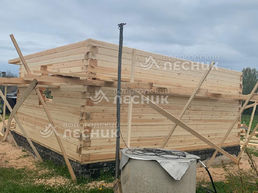 Дом 6х6 из бруса под ключ в д. Лукко.