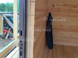 Дом 6х6 из бруса под ключ в д. Лукко.