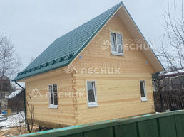 Дом 6х6 из бруса под ключ в СНТ 