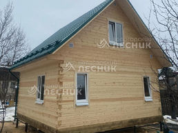 Дом 6х6 из бруса под ключ в СНТ 