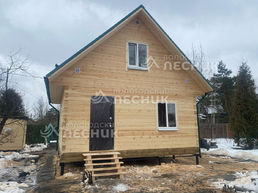 Дом 6х6 из бруса под ключ в СНТ 