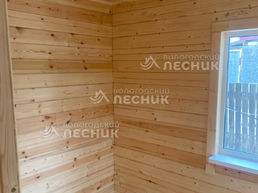 Дом 6х6 из бруса под ключ в СНТ 