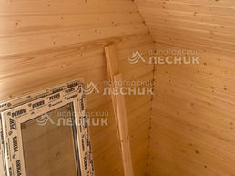 Дом 6х6 из бруса под ключ в СНТ 