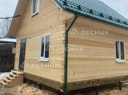 Дом 6х6 из бруса под ключ в СНТ 