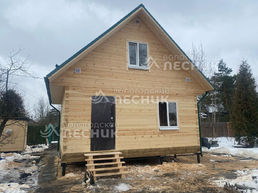 Дом 6х6 из бруса под ключ в СНТ 