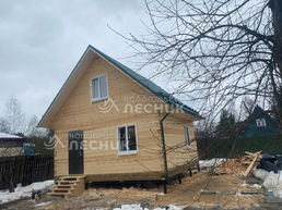 Дом 6х6 из бруса под ключ в СНТ 