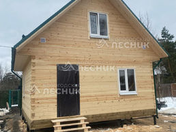 Дом 6х6 из бруса под ключ в СНТ 