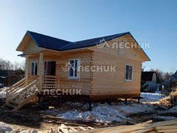 Дом 8х6 из бруса под ключ в ДНП Маврино