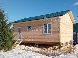Дом 8х6 из бруса под ключ в ДНП Маврино