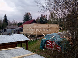 Дом 9х6 из бруса под ключ в п. Цвылёво.