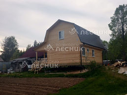 Дом 9х6 из бруса под ключ в п. Цвылёво.