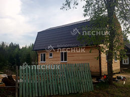 Дом 9х6 из бруса под ключ в п. Цвылёво.