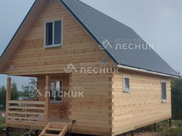 Дом 8х6 из бруса под ключ в д. Соловатово