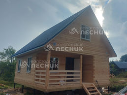 Дом 8х6 из бруса под ключ в д. Соловатово