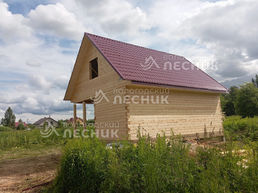 Дом 8х6 из бруса под усадку в д. Ботово