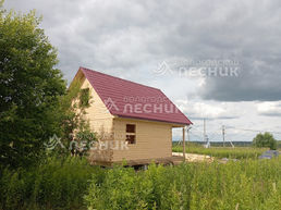 Дом 8х6 из бруса под усадку в д. Ботово