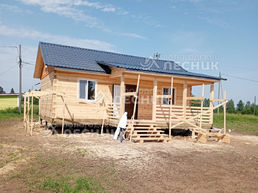Дом 9х8 из бруса под ключ в д. Котчура
