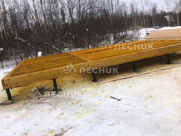 Дом 9х6 из бруса под ключ в СНТ Мыслинка