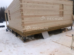 Дом 9х6 из бруса под ключ в СНТ Мыслинка
