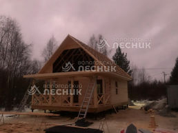 Дом 9х6 из бруса под ключ в СНТ Мыслинка