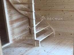 Дом 9х6 из бруса под ключ в СНТ Мыслинка