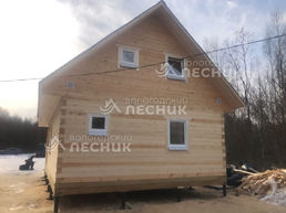 Дом 9х6 из бруса под ключ в СНТ Мыслинка